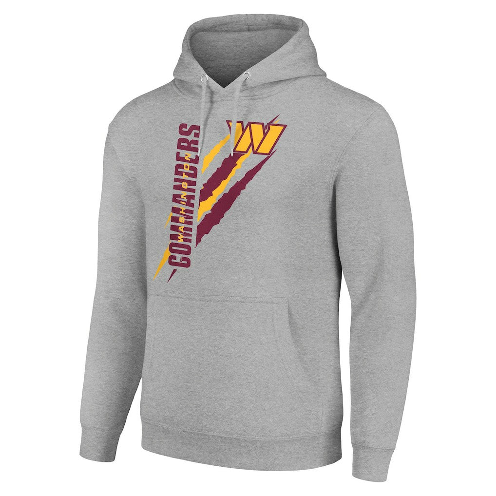 Starter Unisex Color Scratch Fleece Pullover Hoodie - Washington Commanders
