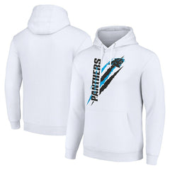 Starter Unisex Color Scratch Fleece Pullover Hoodie - Carolina Panthers