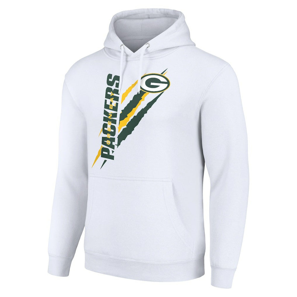 Starter Unisex Color Scratch Fleece Pullover Hoodie - Green Bay Packers