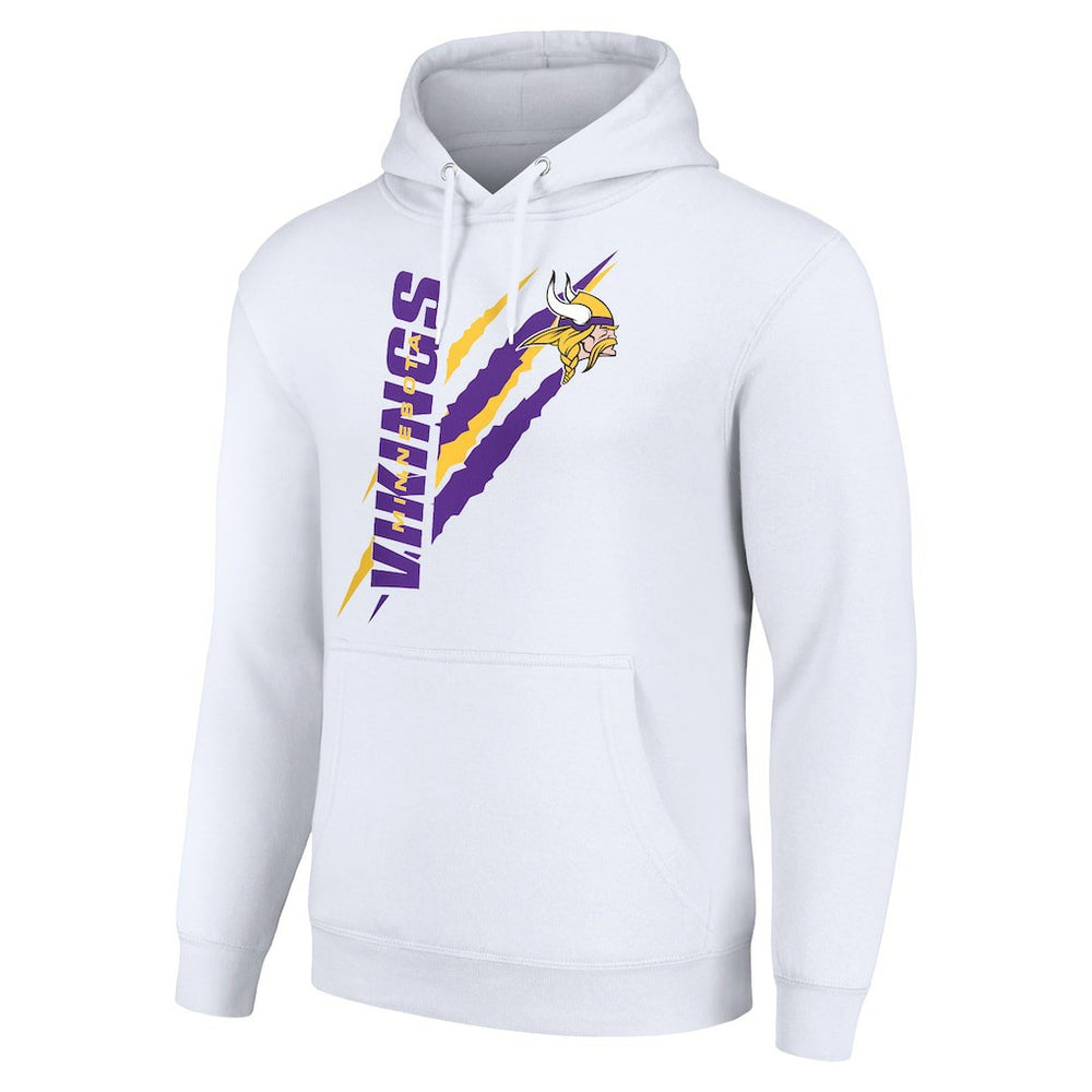 Starter Unisex Color Scratch Fleece Pullover Hoodie - Minnesota Vikings