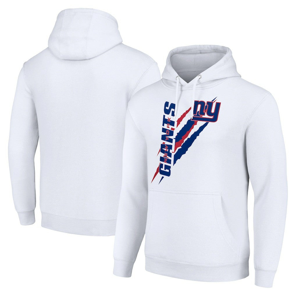 Starter Unisex Color Scratch Fleece Pullover Hoodie - New York Giants