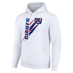 Starter Unisex Color Scratch Fleece Pullover Hoodie - New York Giants