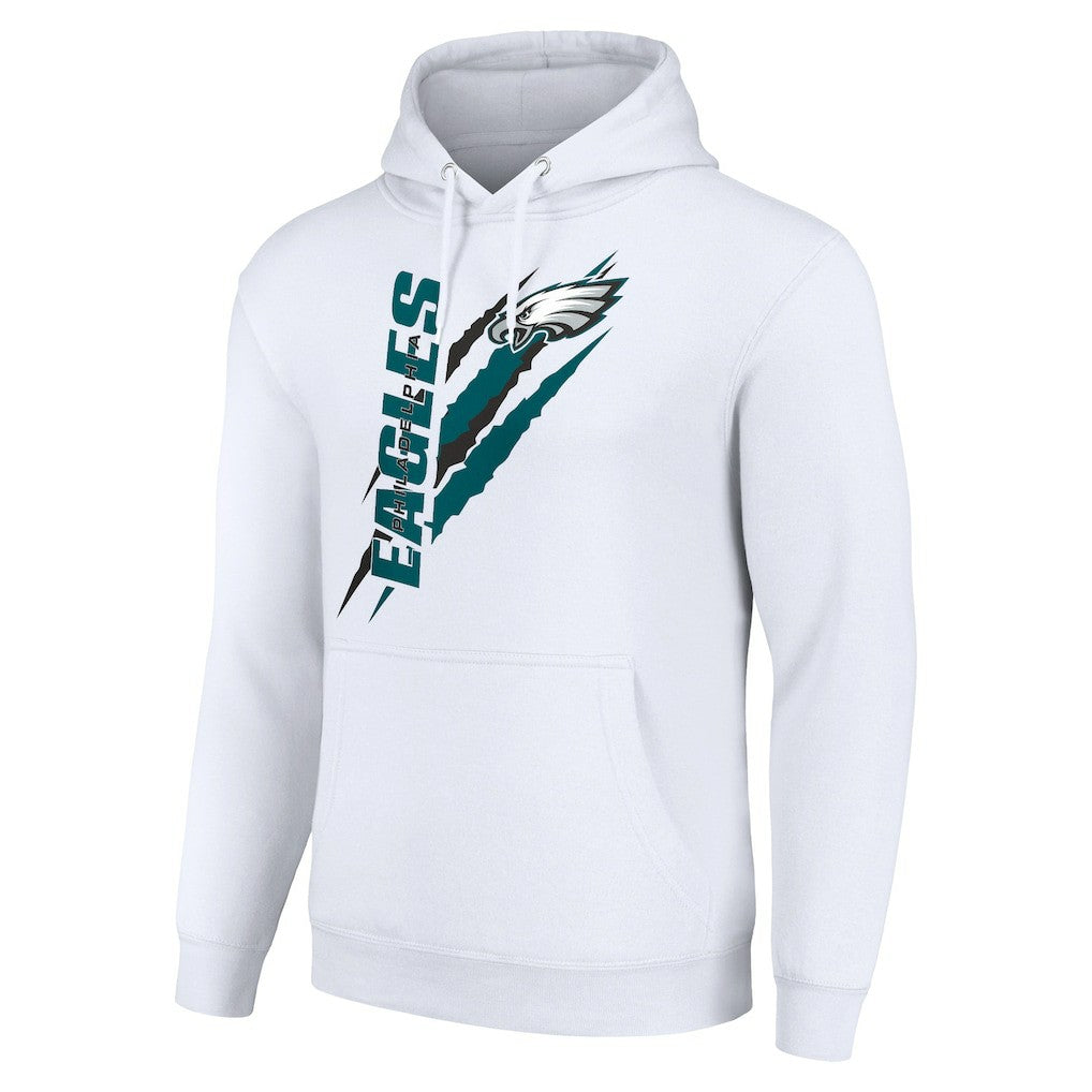 Starter Unisex Color Scratch Fleece Pullover Hoodie - Philadelphia Eagles