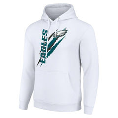 Starter Unisex Color Scratch Fleece Pullover Hoodie - Philadelphia Eagles