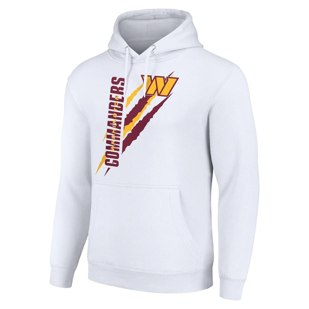 Starter Unisex Color Scratch Fleece Pullover Hoodie - Washington Commanders