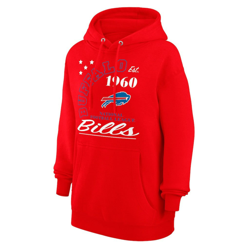 Starter Unisex Arch Team Fleece Pullover Hoodie - Buffalo Bills