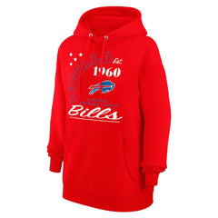 Starter Unisex Arch Team Fleece Pullover Hoodie - Buffalo Bills