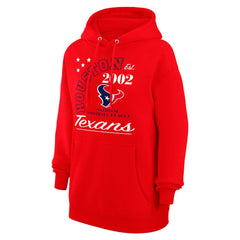 Starter Unisex Arch Team Fleece Pullover Hoodie - Houston Texans