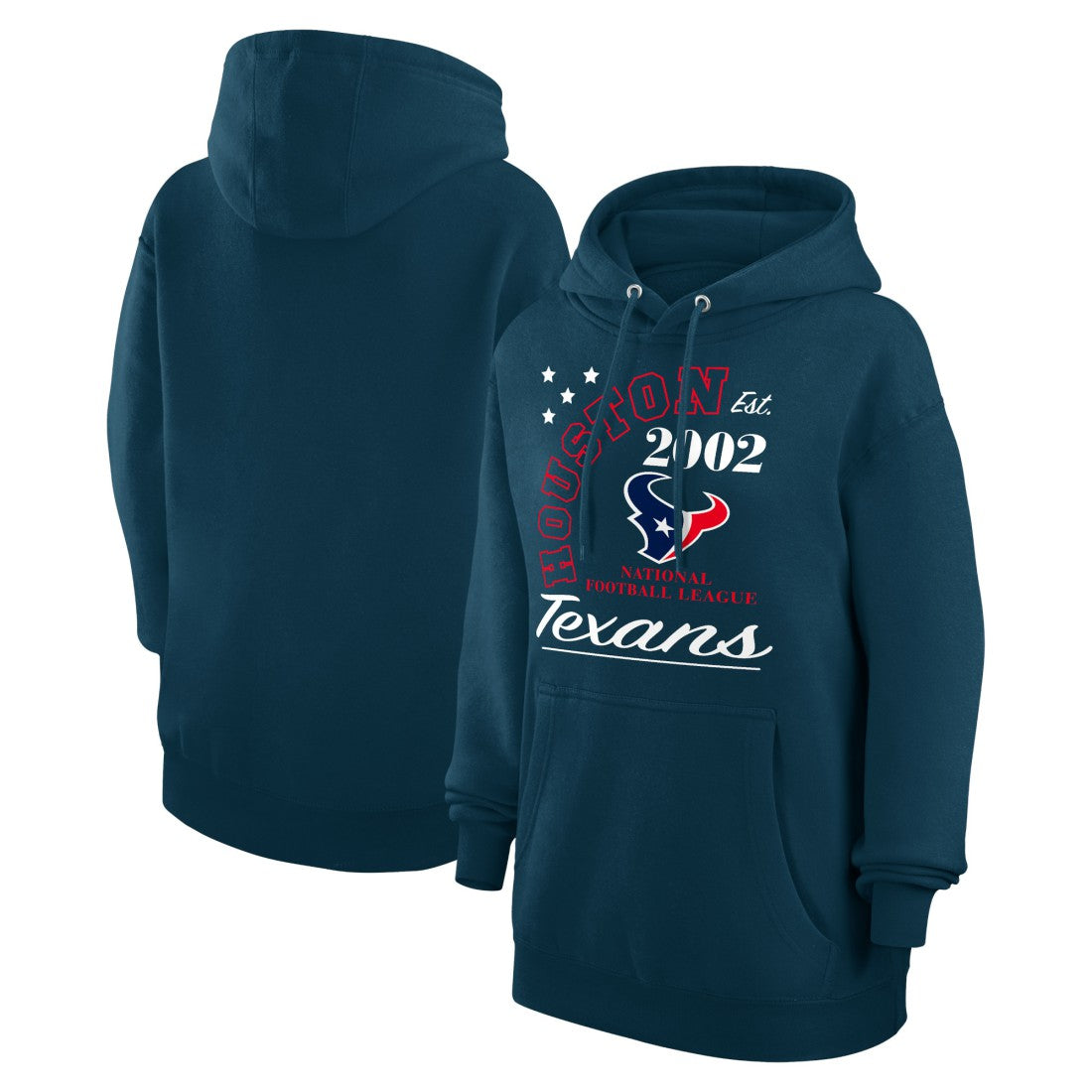 Starter Unisex Arch Team Fleece Pullover Hoodie - Houston Texans