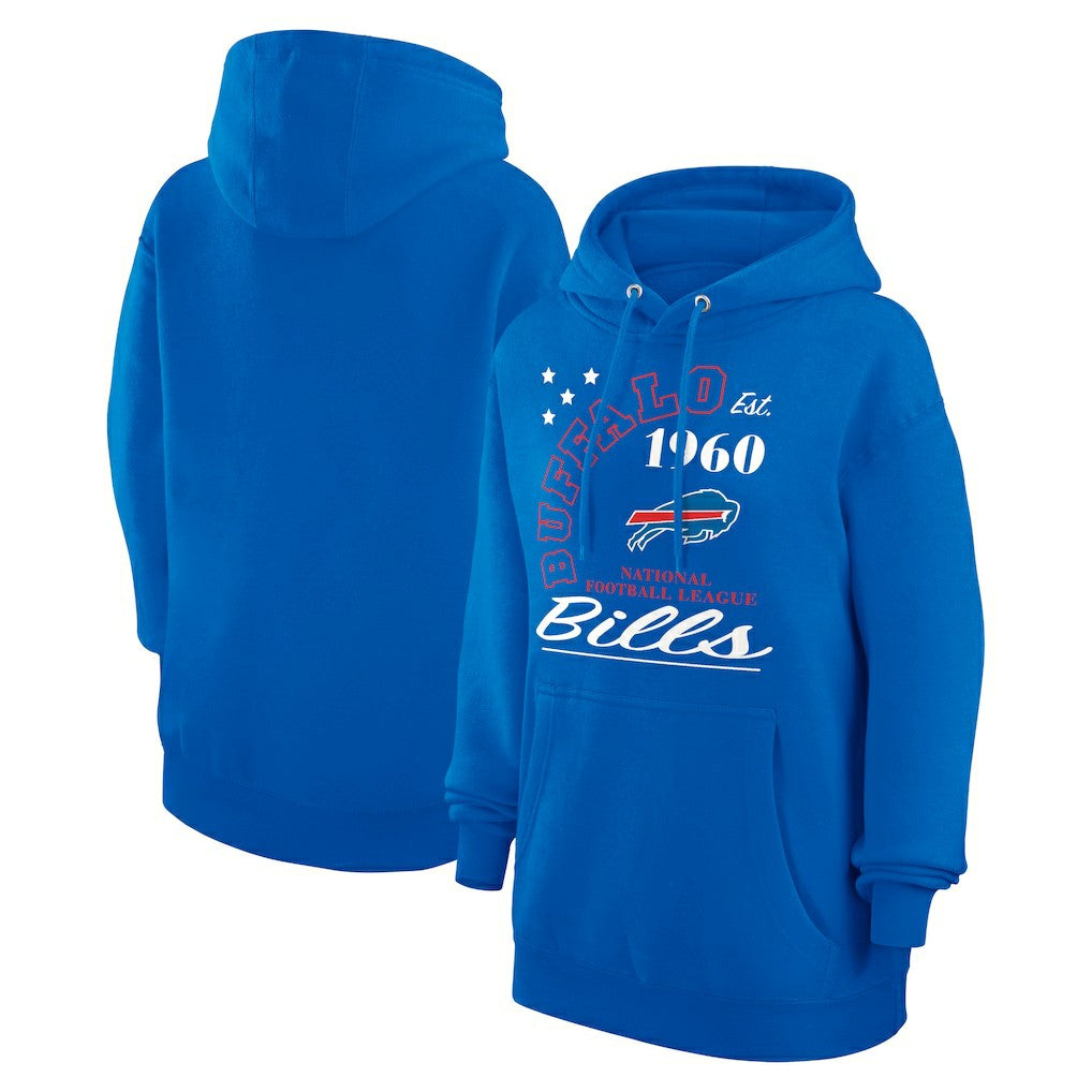 Starter Unisex Arch Team Fleece Pullover Hoodie - Buffalo Bills