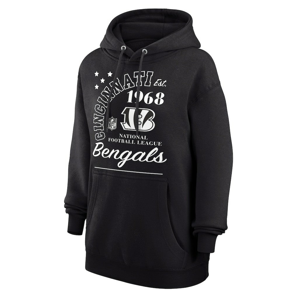 Starter Unisex Arch Team Fleece Pullover Hoodie - Cincinnati Bengals