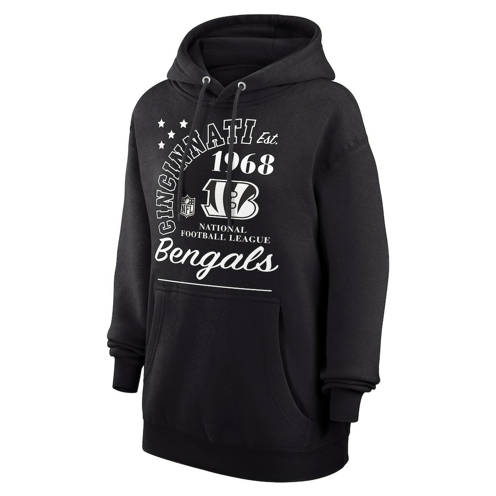 Starter Unisex Arch Team Fleece Pullover Hoodie - Cincinnati Bengals