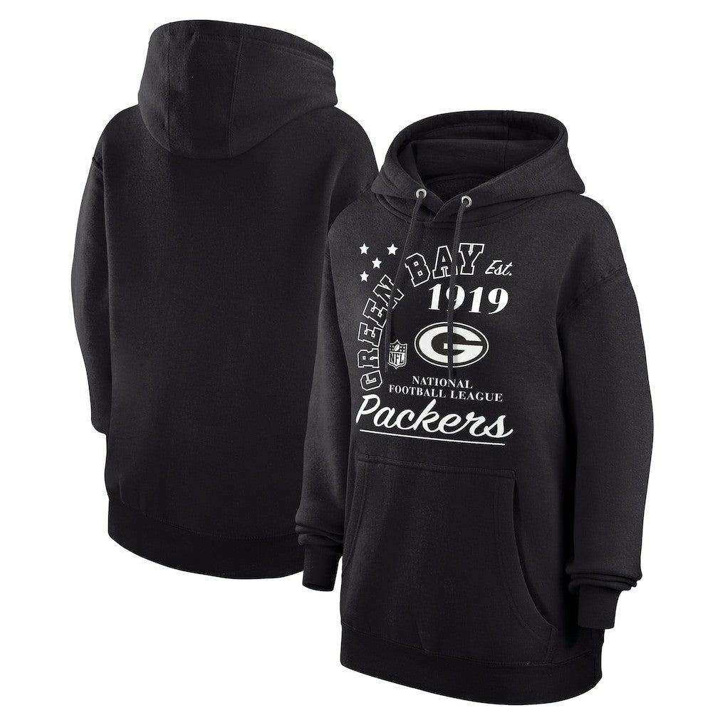 Starter Unisex Arch Team Fleece Pullover Hoodie - Green Bay Packers