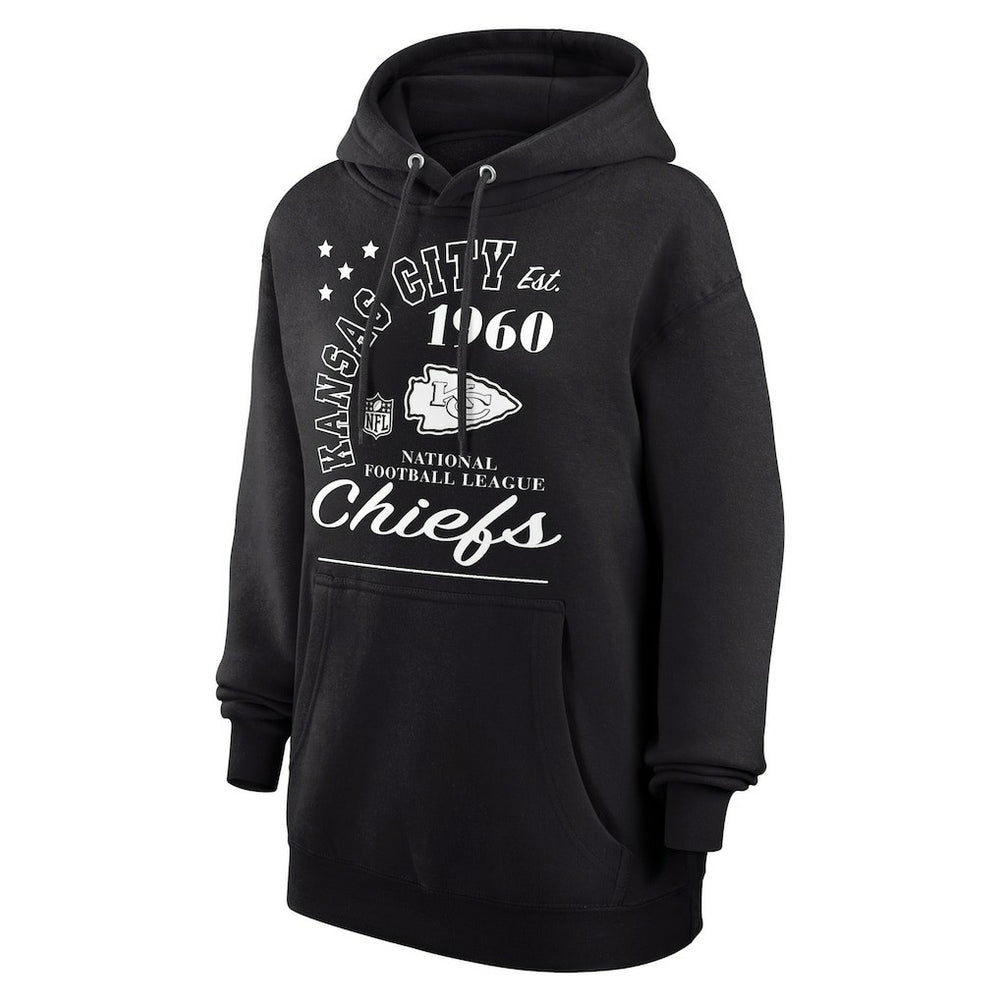 Starter Unisex Arch Team Fleece Pullover Hoodie - Kansas City Chiefs