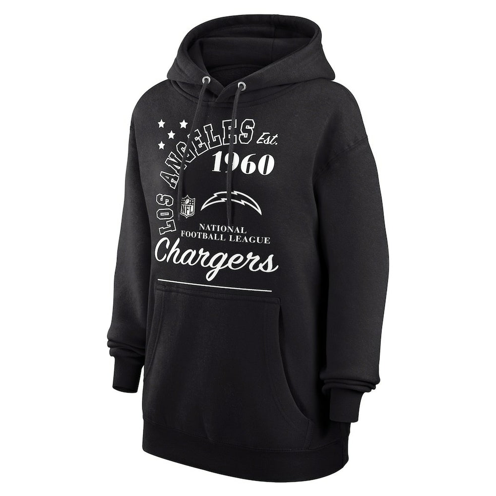 Starter Unisex Arch Team Fleece Pullover Hoodie - Los Angeles Chargers