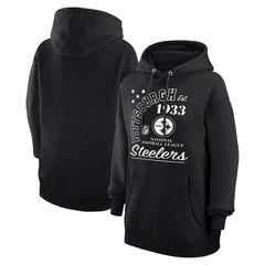 Starter Unisex Arch Team Fleece Pullover Hoodie - Pittsburgh Steelers