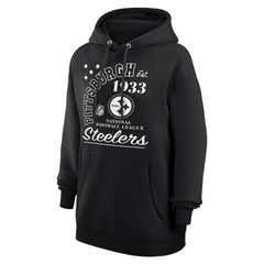 Starter Unisex Arch Team Fleece Pullover Hoodie - Pittsburgh Steelers