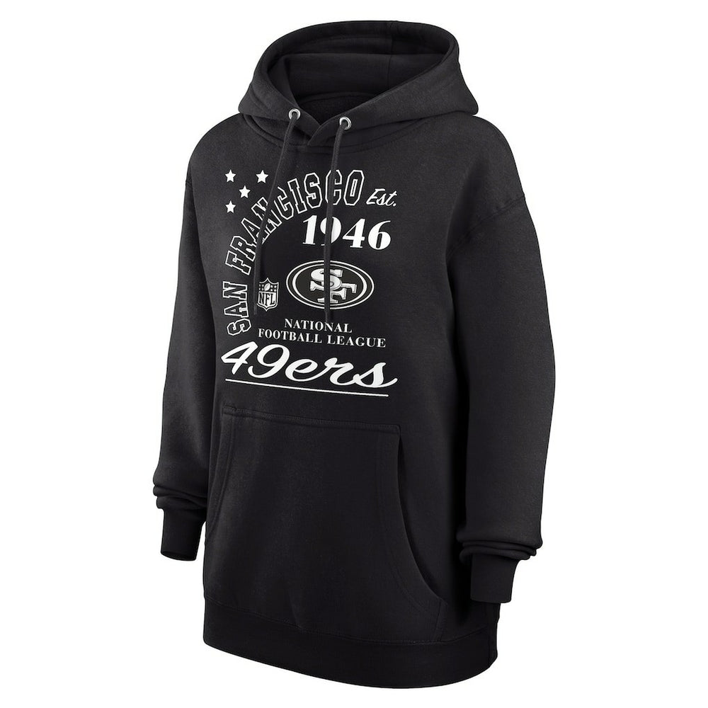 Starter Unisex Arch Team Fleece Pullover Hoodie - San Francisco 49ers