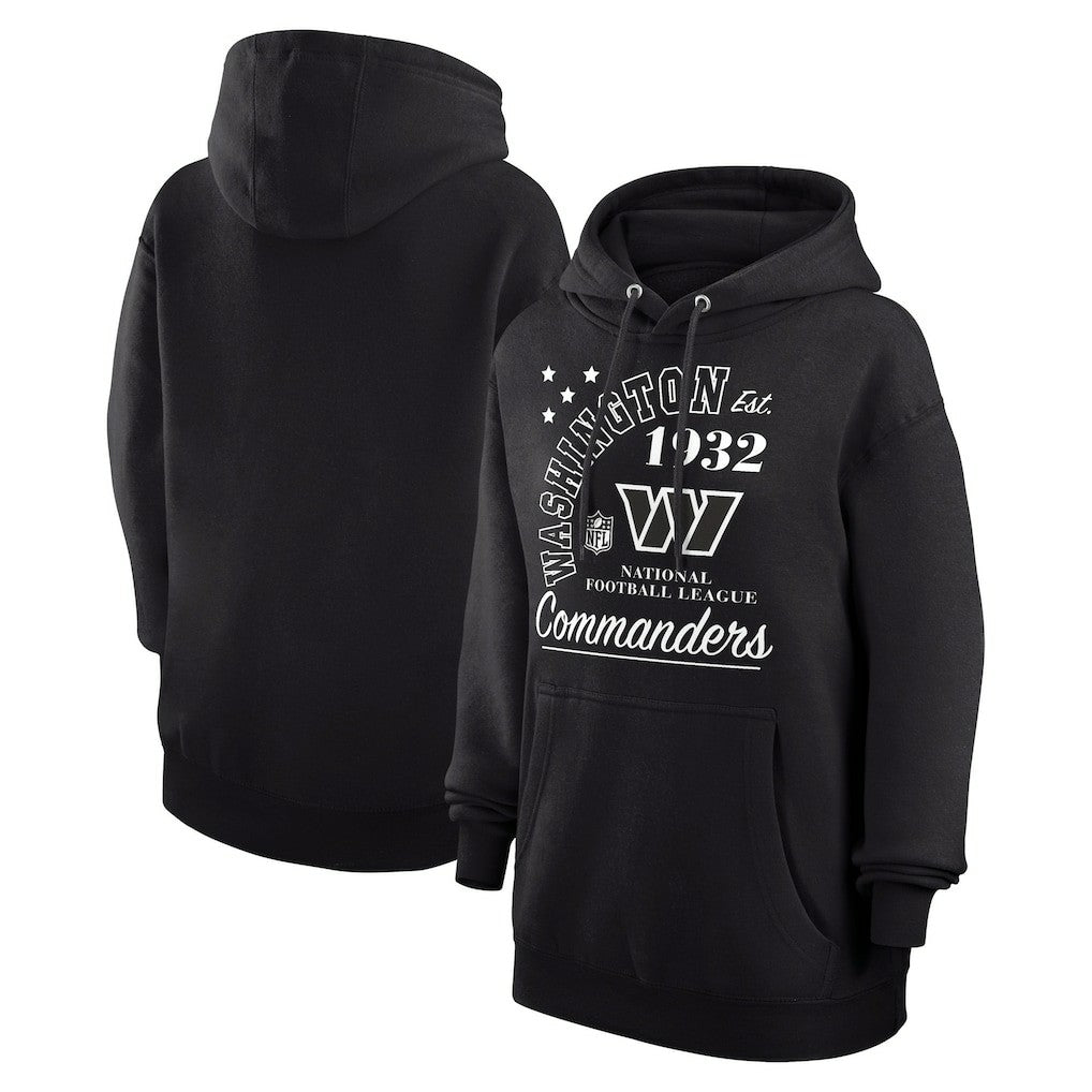 Starter Unisex Arch Team Fleece Pullover Hoodie - Washington Commanders