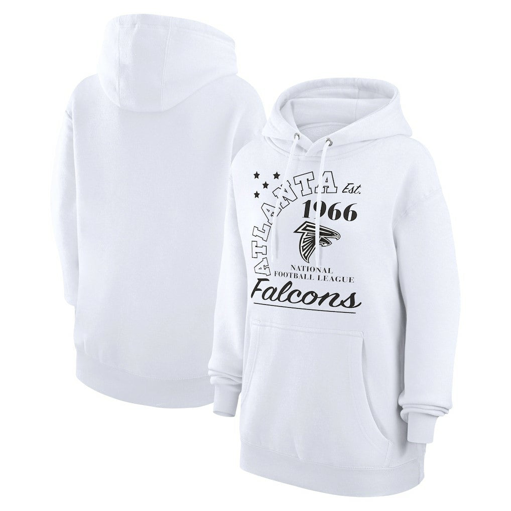 Starter Unisex Arch Team Fleece Pullover Hoodie - Atlanta Falcons