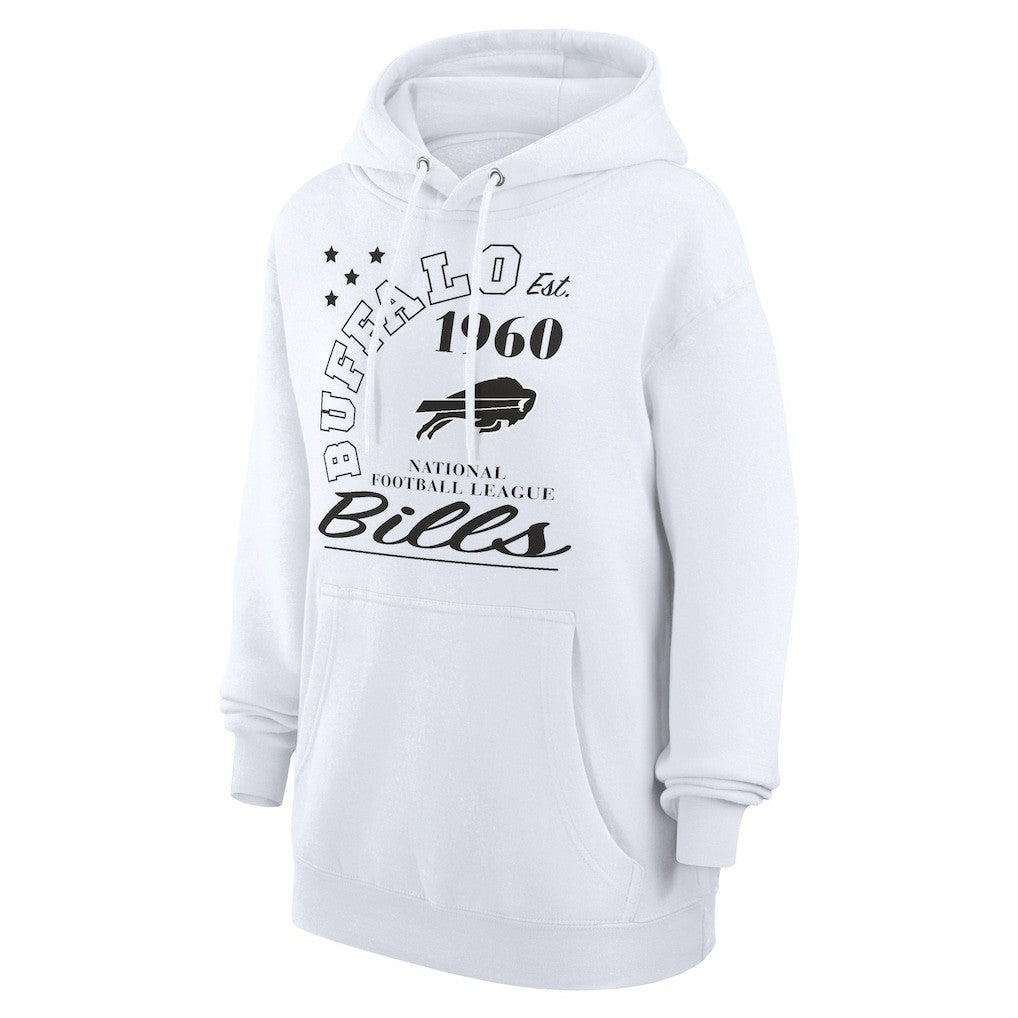 Starter Unisex Arch Team Fleece Pullover Hoodie - Buffalo Bills