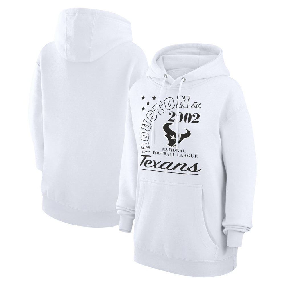 Starter Unisex Arch Team Fleece Pullover Hoodie - Houston Texans
