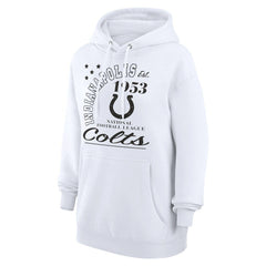 Starter Unisex Arch Team Fleece Pullover Hoodie - Indianapolis Colts