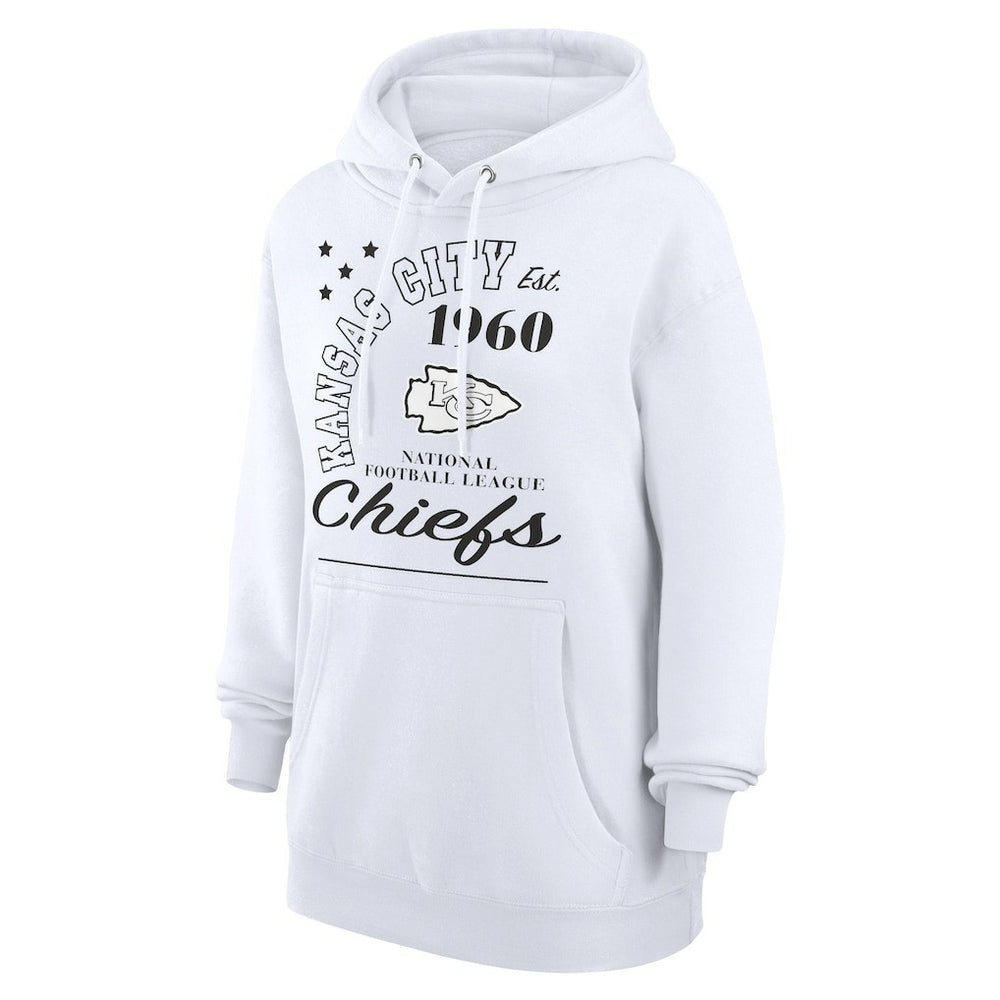 Starter Unisex Arch Team Fleece Pullover Hoodie - Kansas City Chiefs