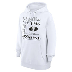 Starter Unisex Arch Team Fleece Pullover Hoodie - San Francisco 49ers