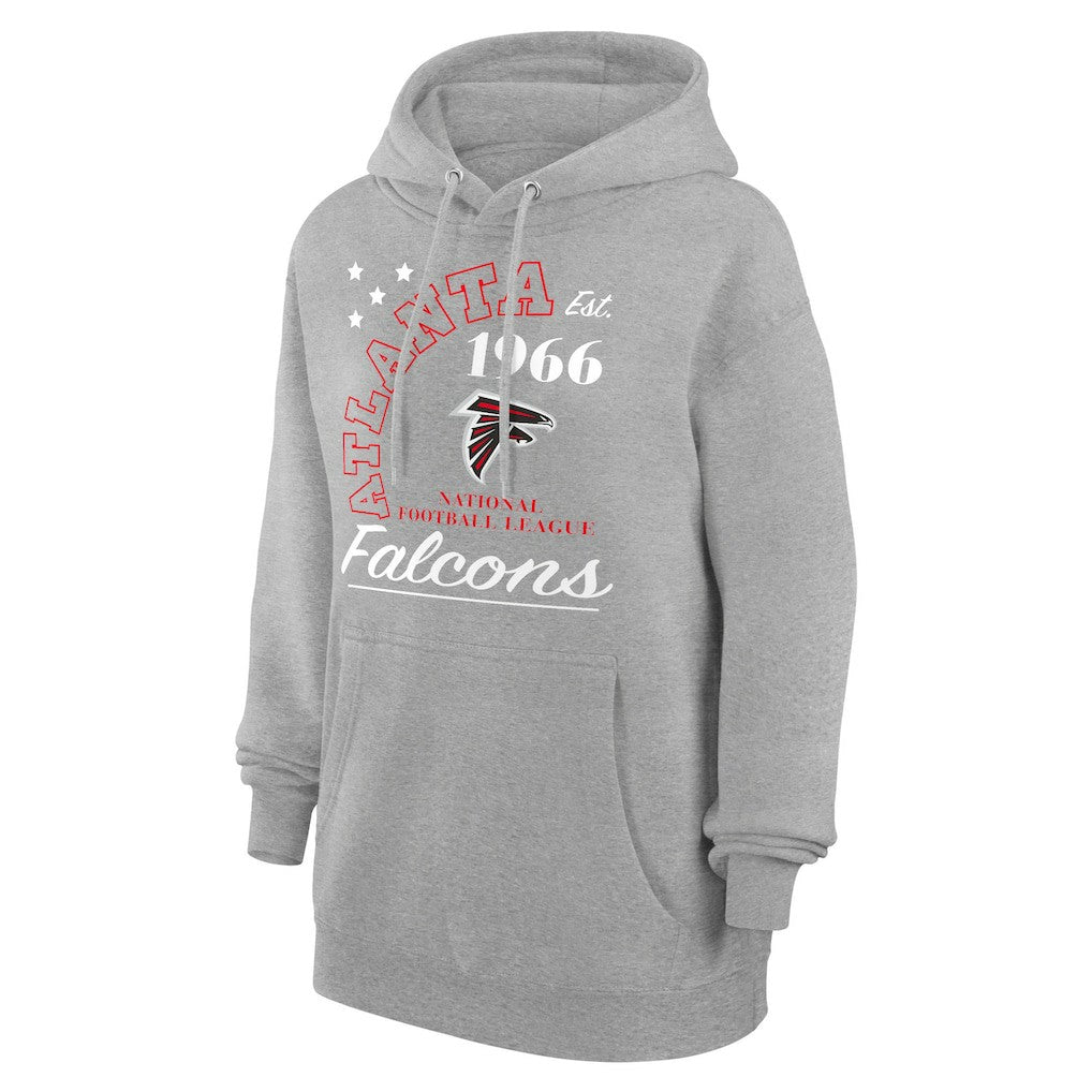 Starter Unisex Arch Team Fleece Pullover Hoodie - Atlanta Falcons