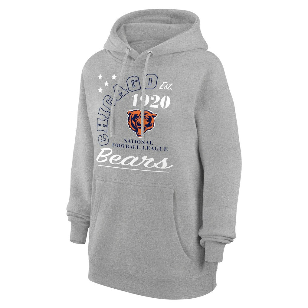 Starter Unisex Arch Team Fleece Pullover Hoodie - Chicago Bears