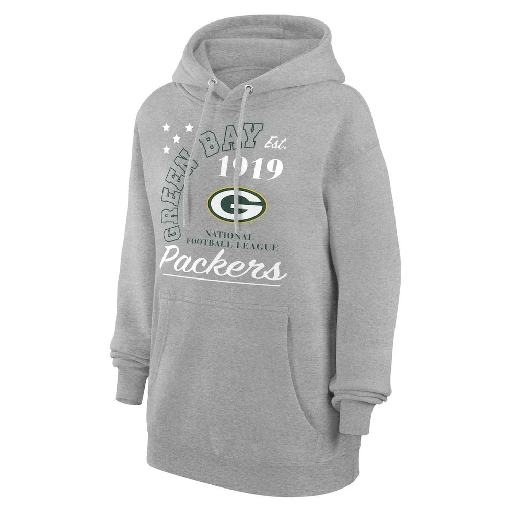 Starter Unisex Arch Team Fleece Pullover Hoodie - Green Bay Packers