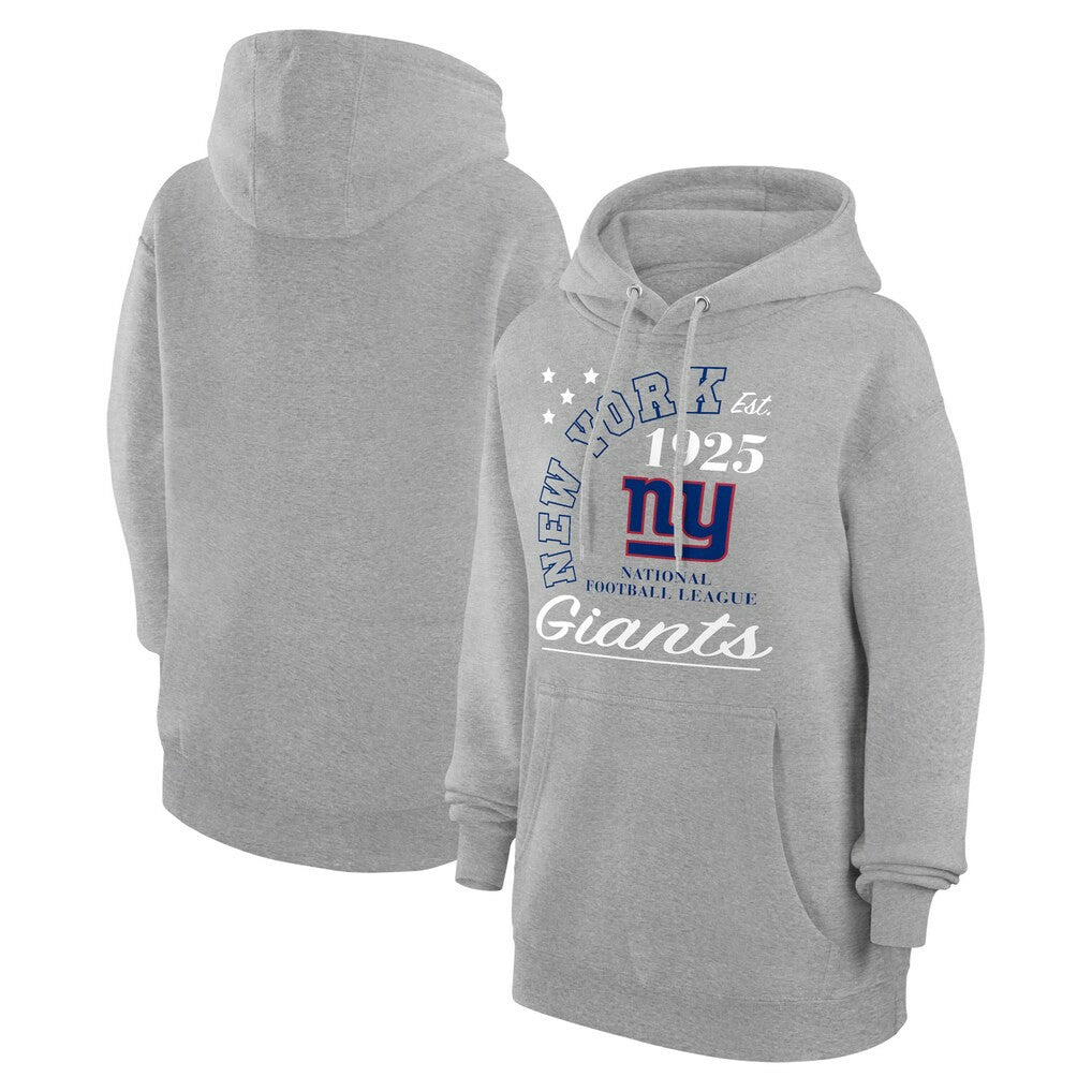 Starter Unisex Arch Team Fleece Pullover Hoodie - New York Giants