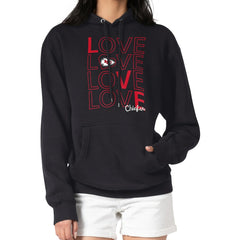 G-III 4Her by Carl Banks Women's Love Graphic Pullover Hoodie - Kansas City Chiefs