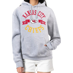 G-III 4Her by Carl Banks Women's City Graphic Team Fleece Pullover Hoodie - Kansas City Chiefs