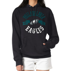 G-III 4Her by Carl Banks Women's City Graphic Team Fleece Pullover Hoodie - Philadelphia Eagles