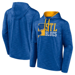 NHL Blue St. Louis Blues Fanatics Never Quit Pullover Hoodie