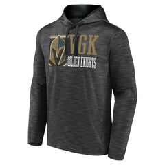 NHL Charcoal Vegas Golden Knights Fanatics Never Quit Pullover Hoodie