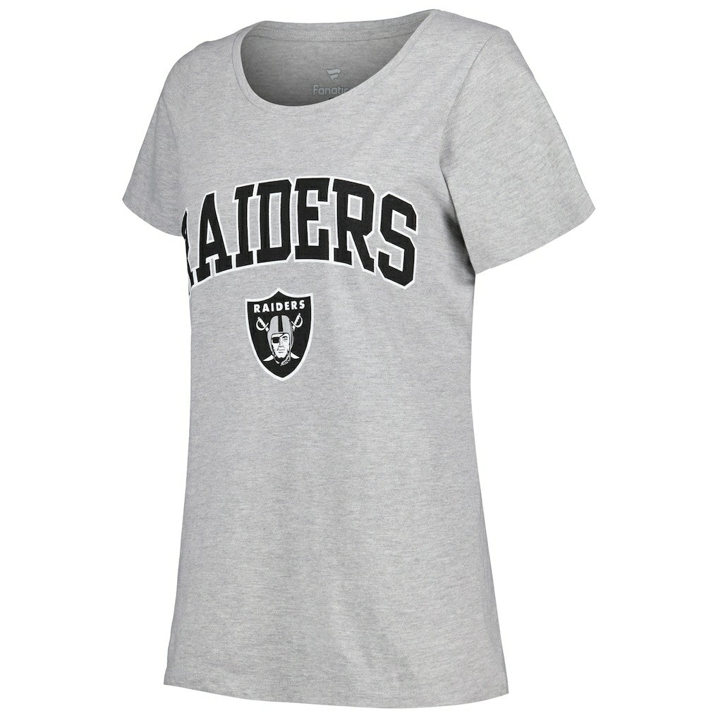 Women's Plus Size Arch Over Logo T-Shirt - Las Vegas Raiders