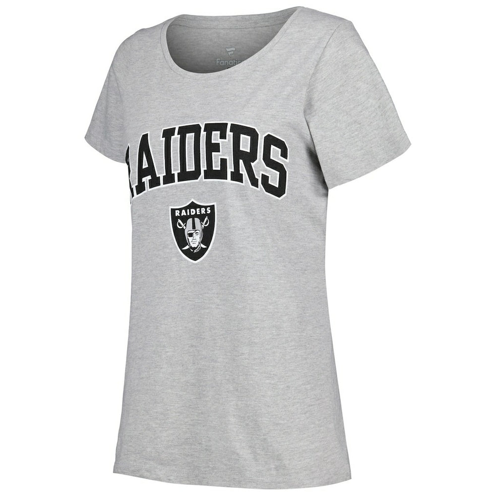 Women's Plus Size Arch Over Logo T-Shirt - Las Vegas Raiders