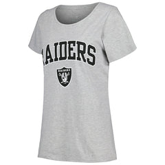Women's Plus Size Arch Over Logo T-Shirt - Las Vegas Raiders