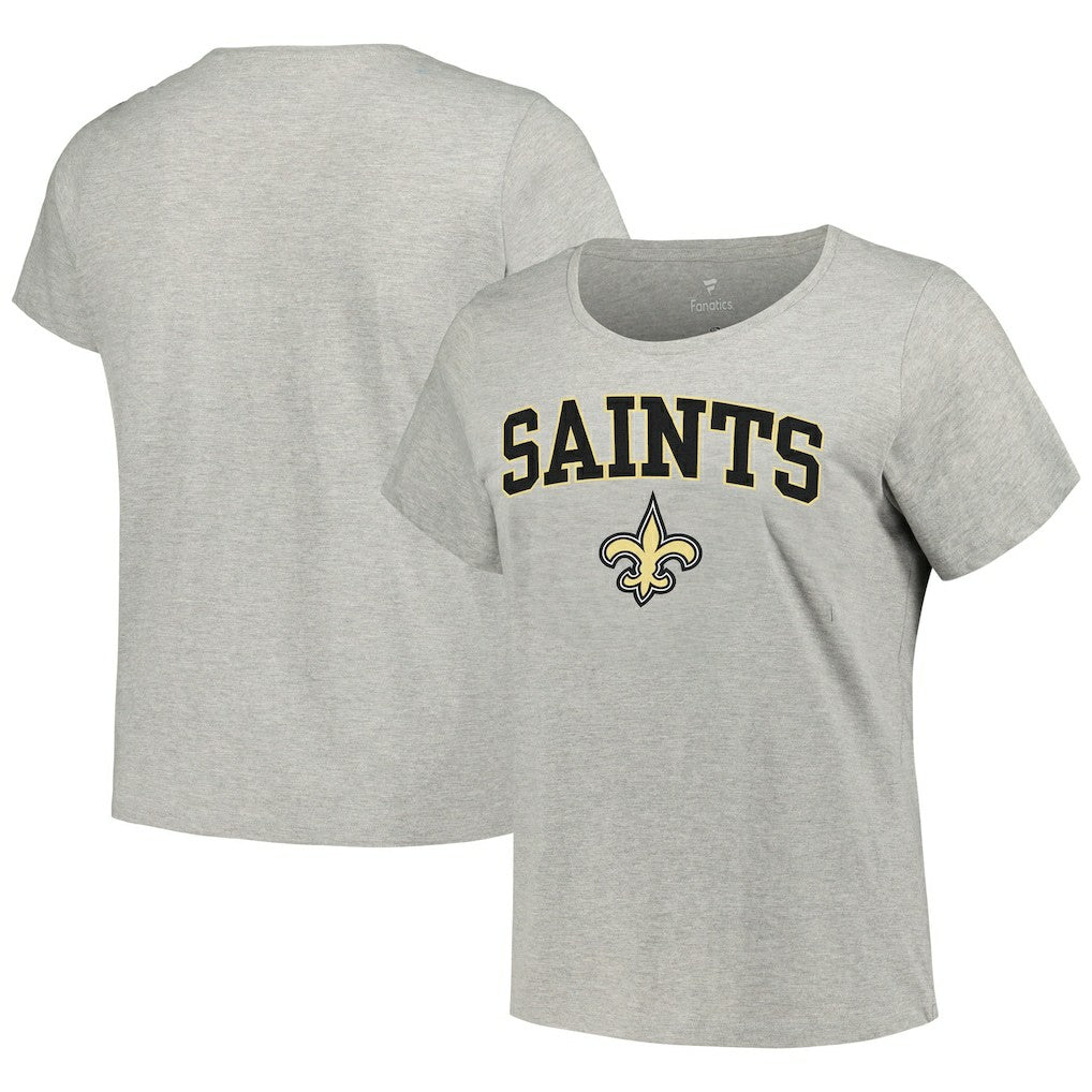 Women's Plus Size Arch Over Logo T-Shirt - New Orleans Saints