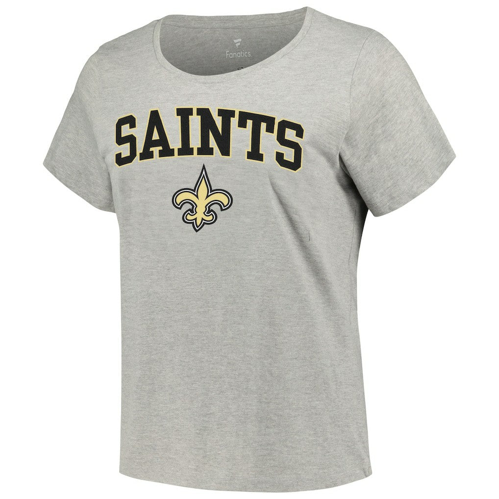 Women's Plus Size Arch Over Logo T-Shirt - New Orleans Saints
