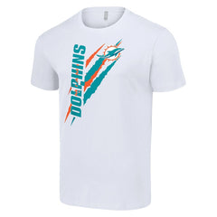 Starter Color Scratch T-Shirt - Miami Dolphins