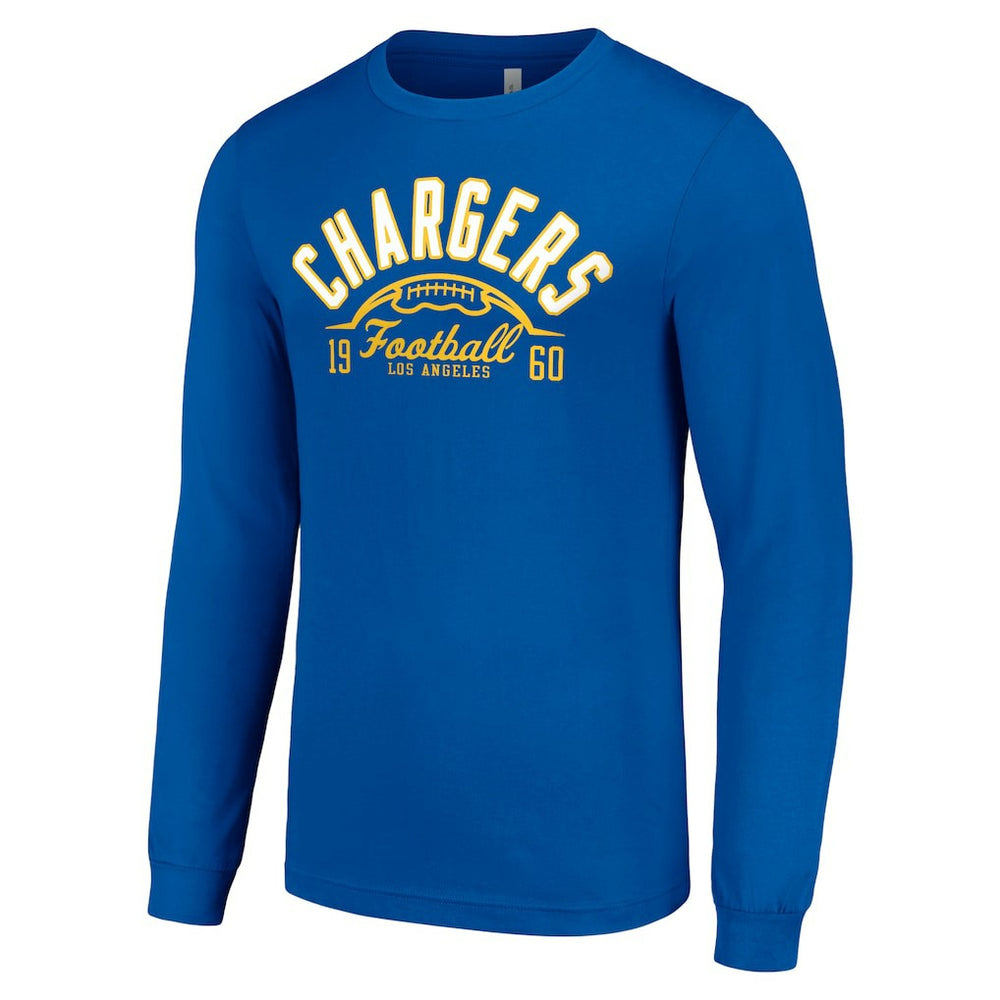 Starter Half Ball Team Long Sleeve T-Shirt - Los Angeles Chargers