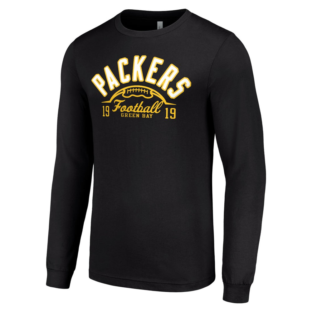 Starter Half Ball Team Long Sleeve T-Shirt - Green Bay Packers