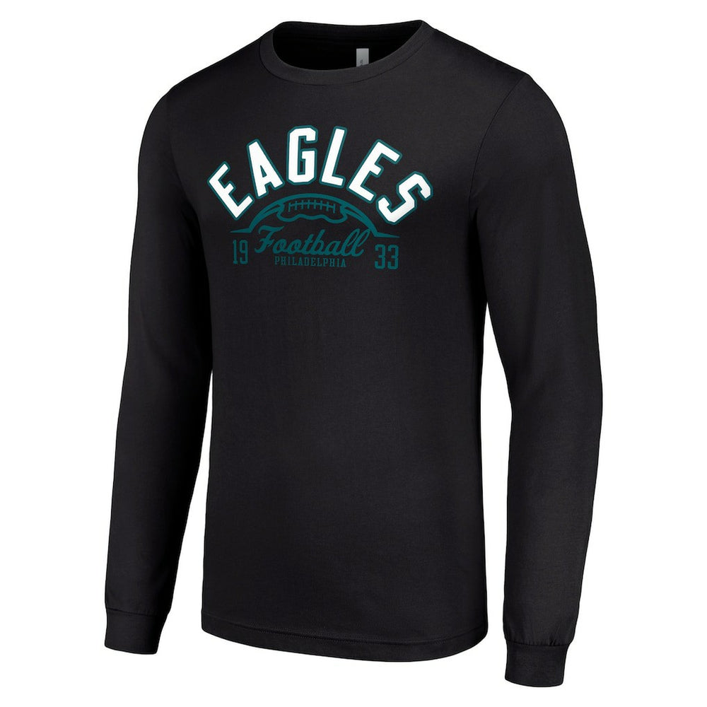 Starter Half Ball Team Long Sleeve T-Shirt - Philadelphia Eagles