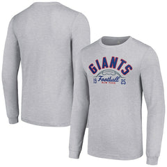 Starter Half Ball Team Long Sleeve T-Shirt - New York Giants