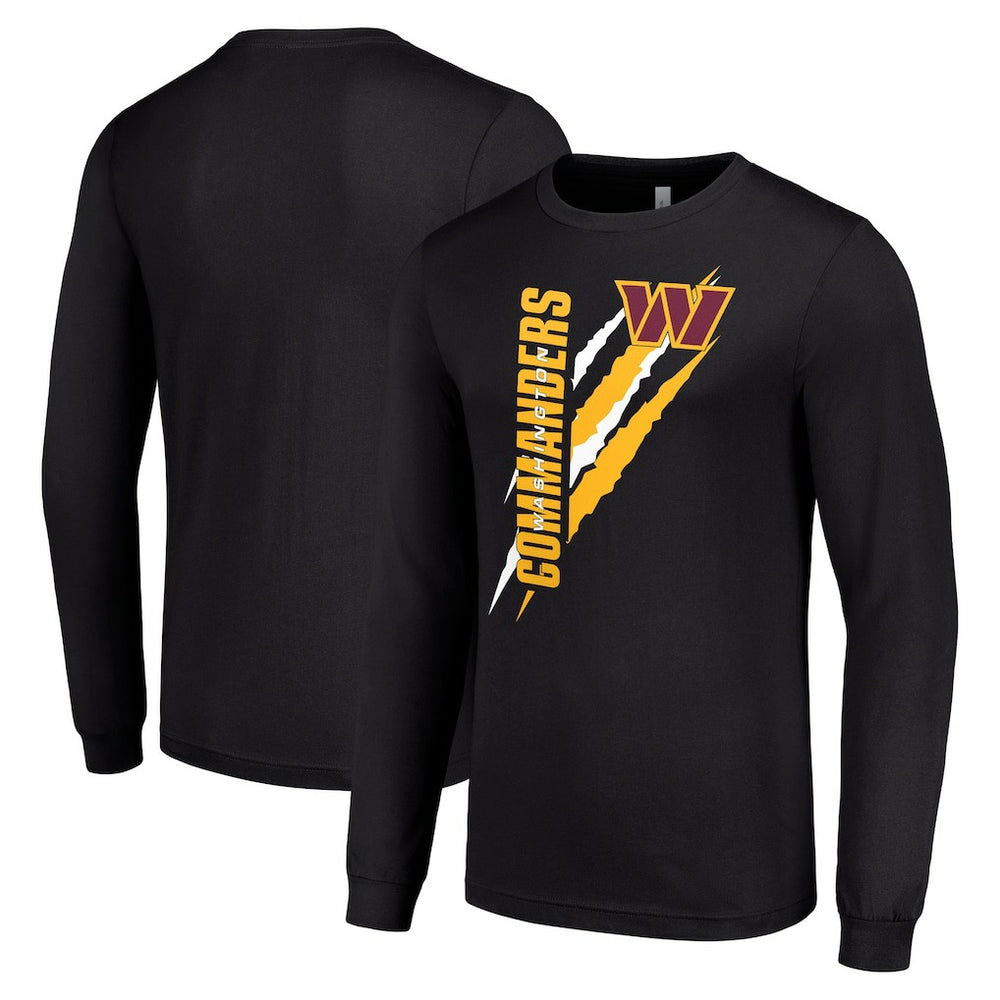 Starter Color Scratch Long Sleeve T-Shirt - Washington Commanders