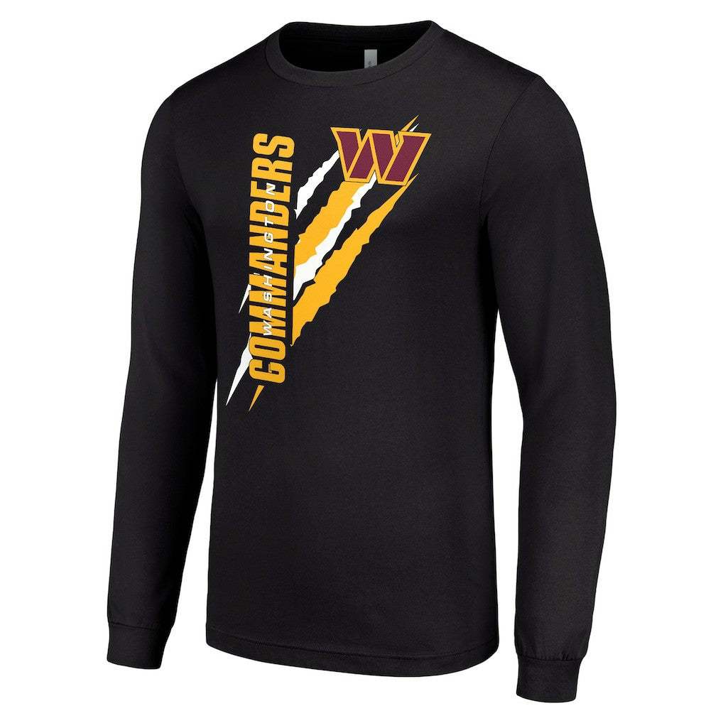 Starter Color Scratch Long Sleeve T-Shirt - Washington Commanders